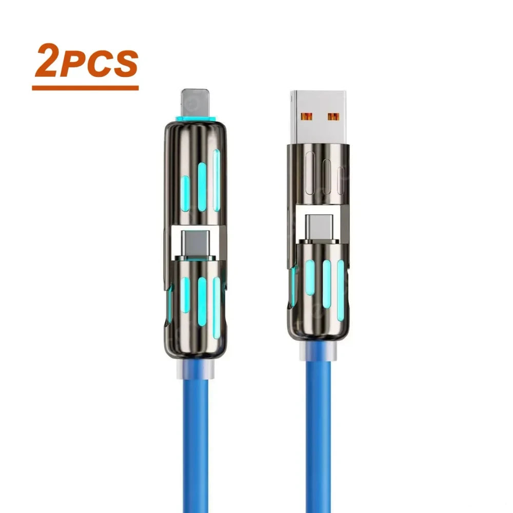 Four-in-One Multi-Function Charging Cable