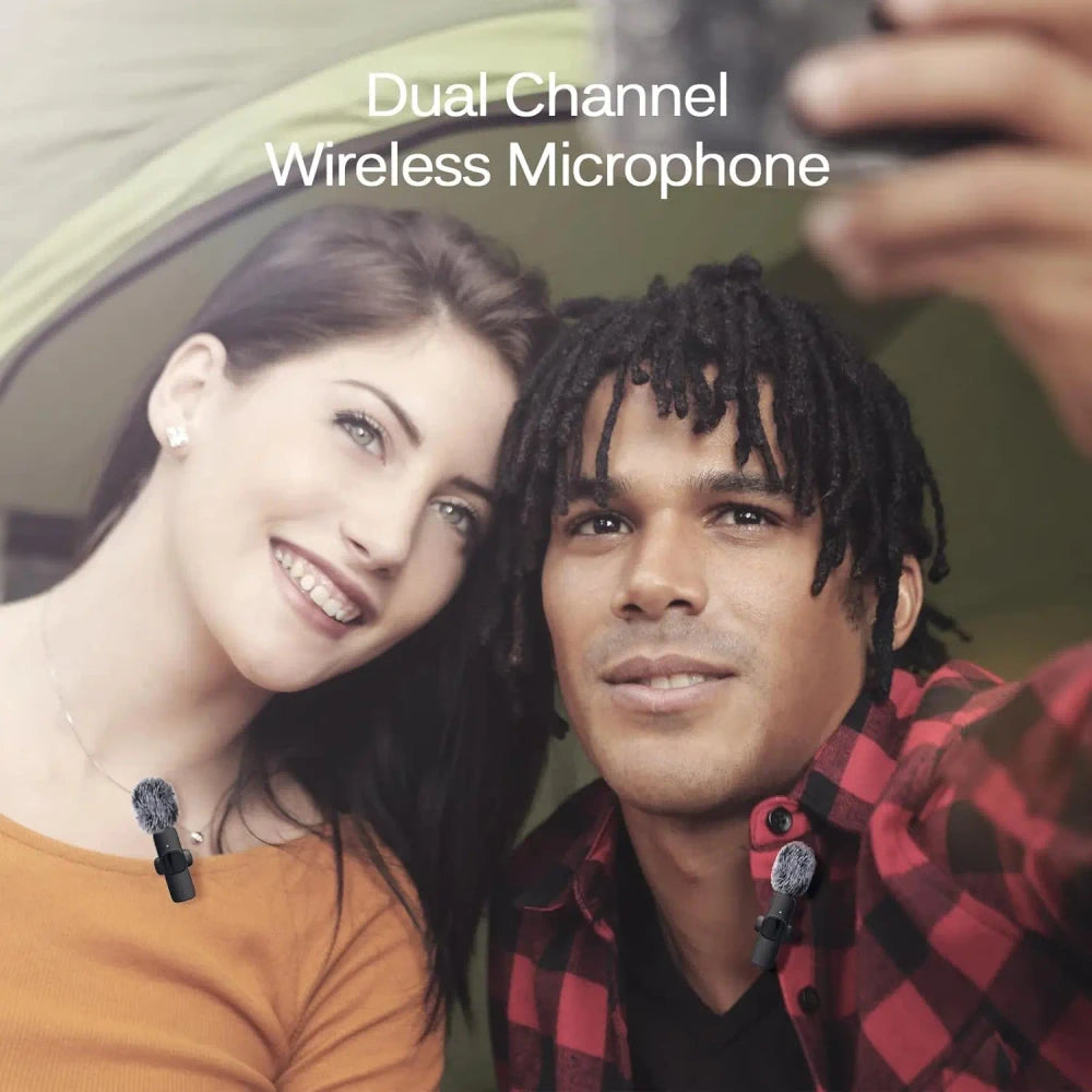 Wireless Lavalier Microphone Duo