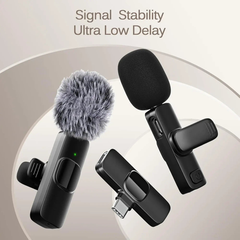 Wireless Lavalier Microphone Duo